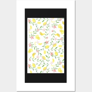 Fresh Lemons Posters and Art